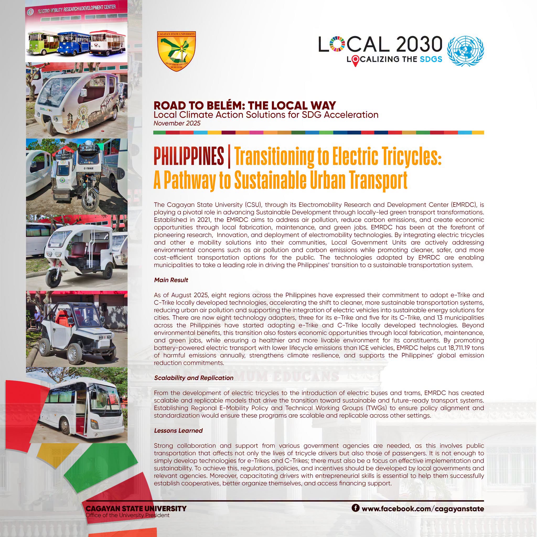  UN LOCAL2030 COALITION FEATURES CSU INNOVATIONS AS GLOBAL MODELS FOR SUSTAINABLE DEVELOPMENT photo 2